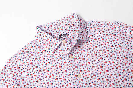 Golf Of America Men's Polo