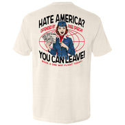 Hate America Offended By Free Speech You can Leave