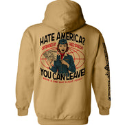 Hate America Offended By Free Speech You can Leave
