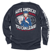 Hate America Offended By Free Speech You can Leave
